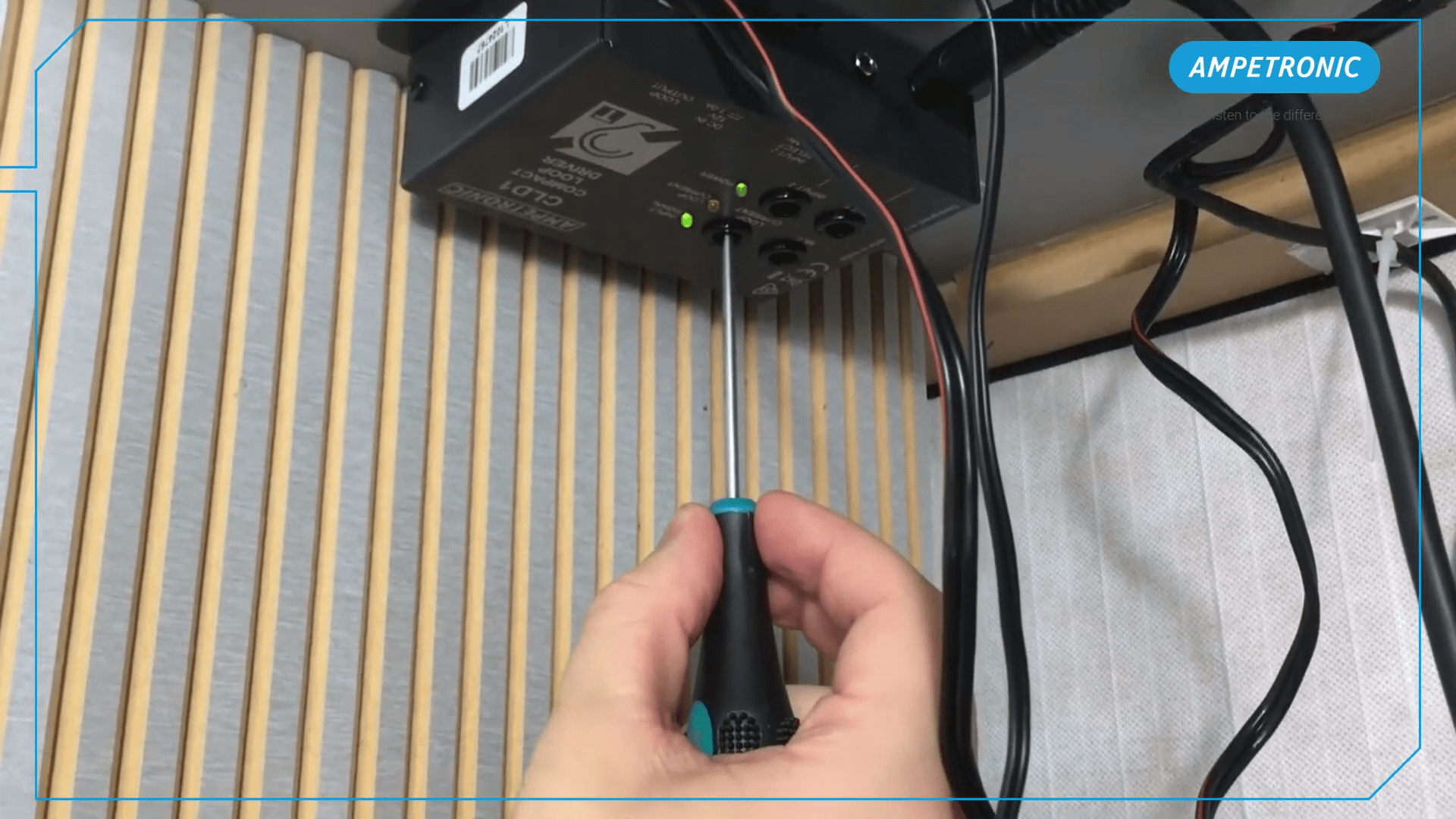 Installing a counter loop system